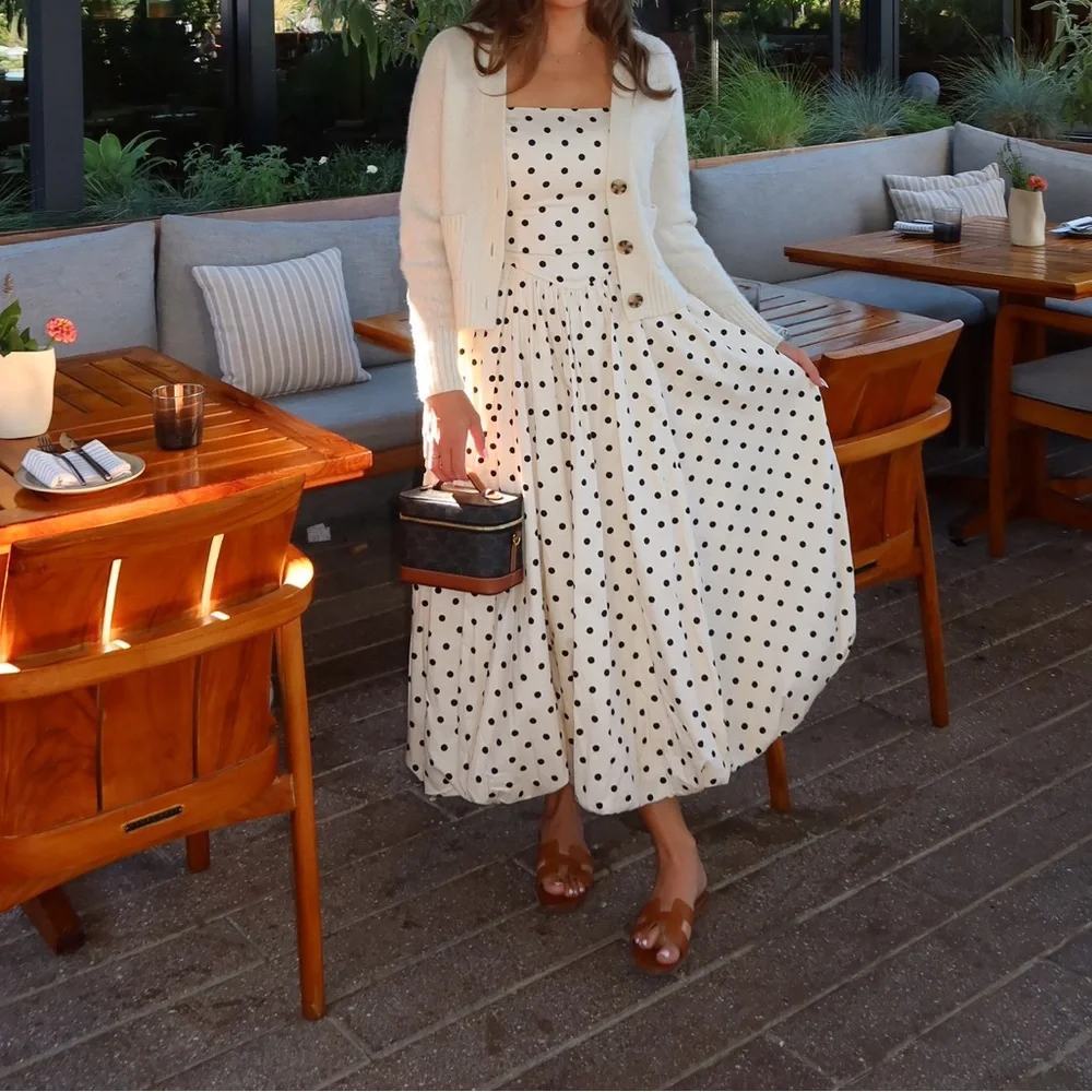 Abercrombie & Fitch Polka Dot Bubble Dress - Picture 3 of 4